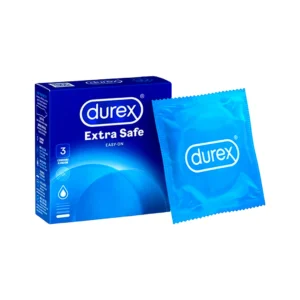 Home durex extra safe condoms 3's