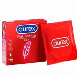 Home durex fetherlite condoms 3's