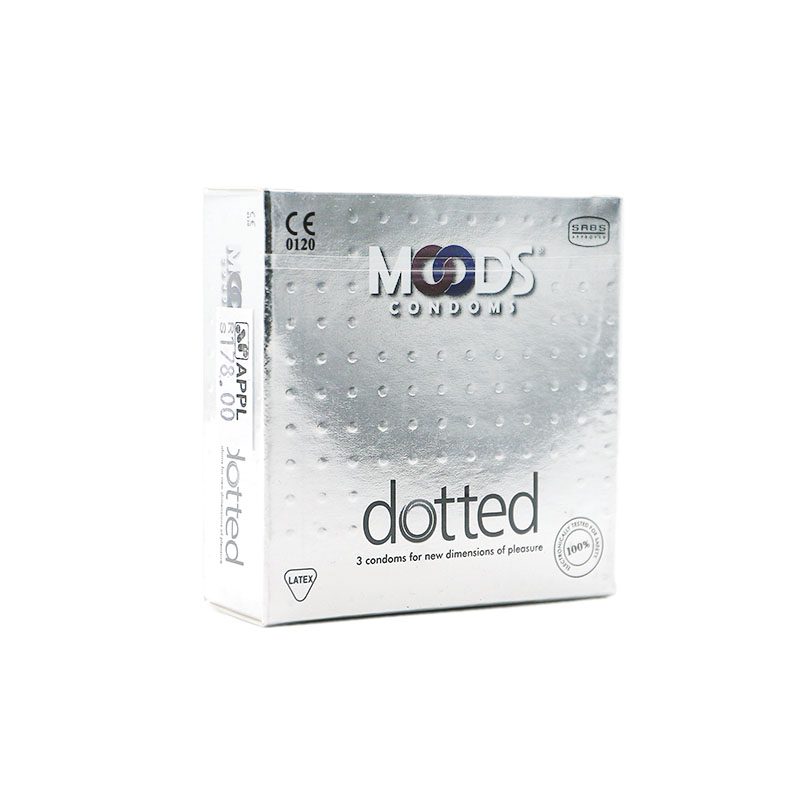 moods condoms dotted 3's moods condoms dotted 3's