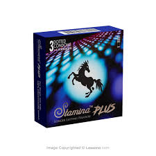 stamina plus condoms 3's